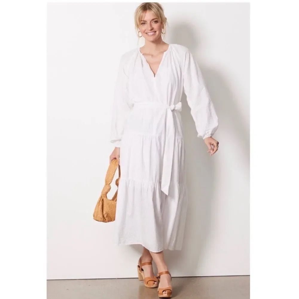 NWT Evereve Roan and Ryan White Josephina Dress
